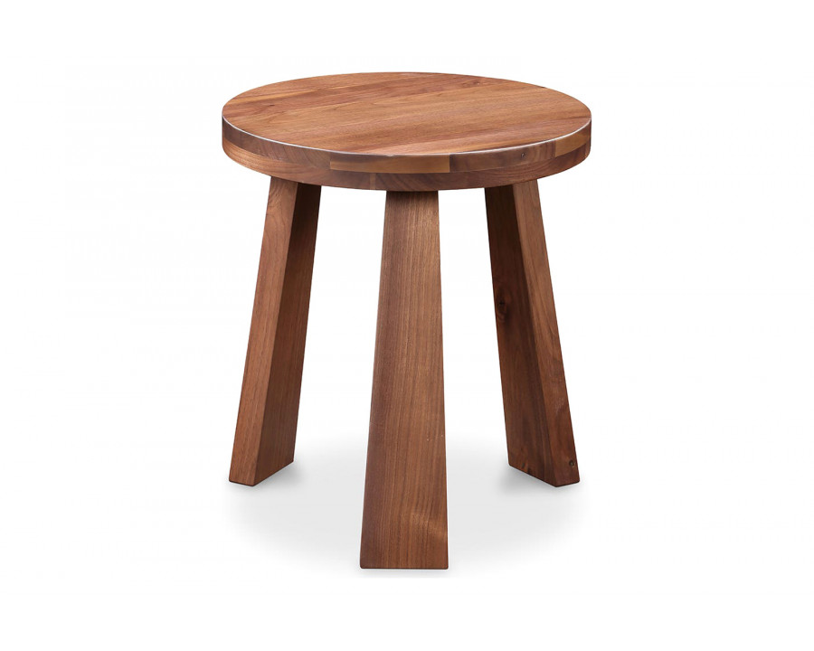 Moe's Lund Stool - Walnut