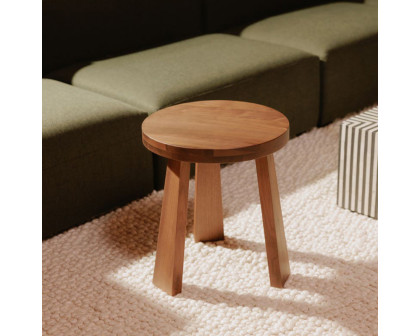 Moe's Lund Stool - Walnut