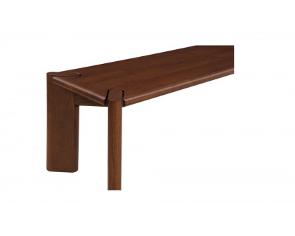 Moe's Daifuku Modern Dining Bench - Walnut Stained Ash, Large