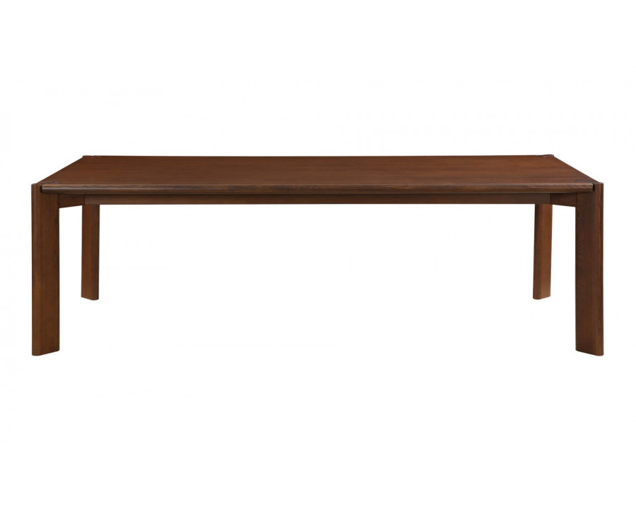 Moe's Daifuku Modern Rectangular Dining Table - Walnut Stained Ash, Large