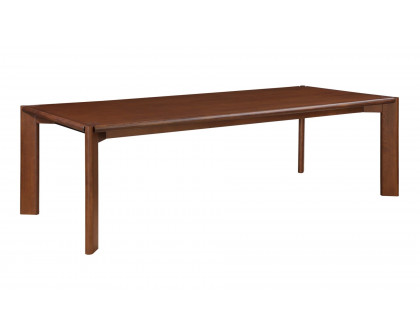 Moe's Daifuku Modern Rectangular Dining Table - Walnut Stained Ash, Large