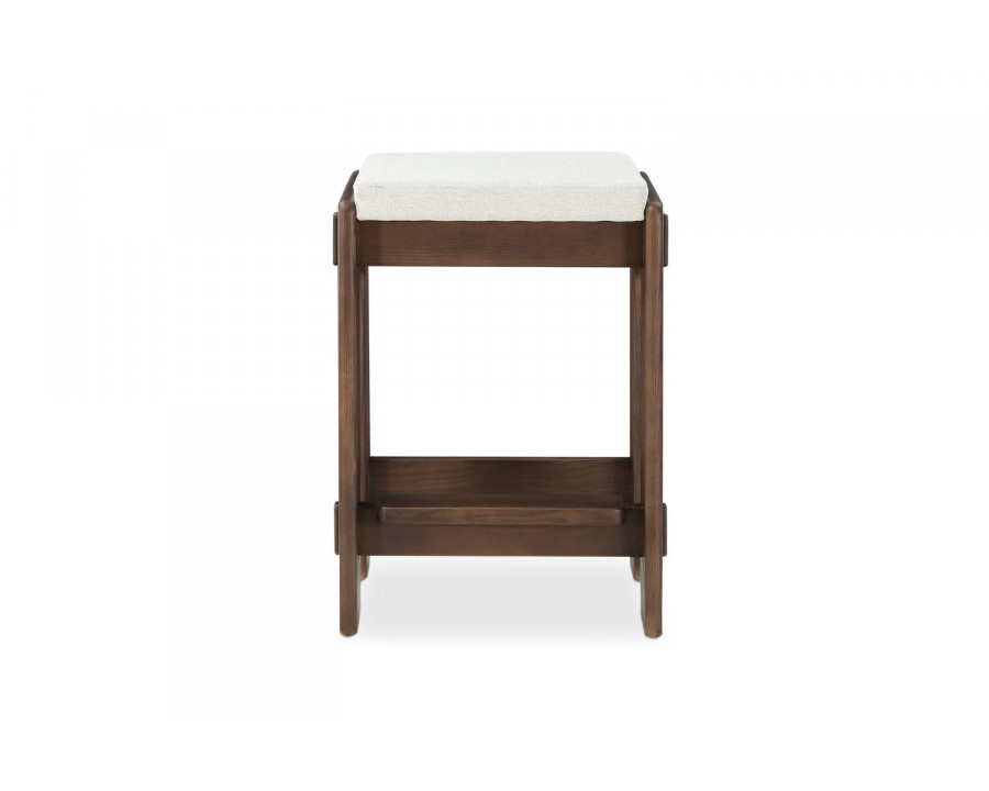 Moe's - Ashby Modern Counter Stool in Walnut Stained Ash