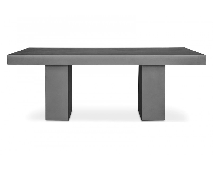 Moe's - Antonius Outdoor Dining Table in Gray