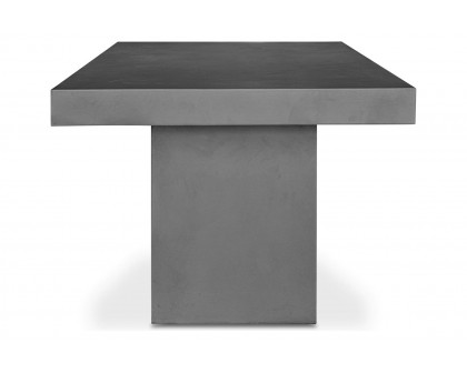 Moe's - Antonius Outdoor Dining Table in Gray