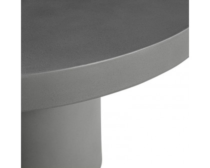 Moe's Cassius Round Outdoor Dining Table - Dark Gray