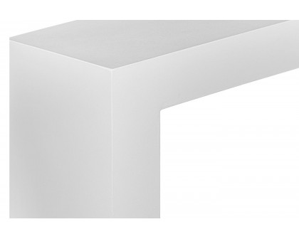 Moe's Lazarus Outdoor Bench - White