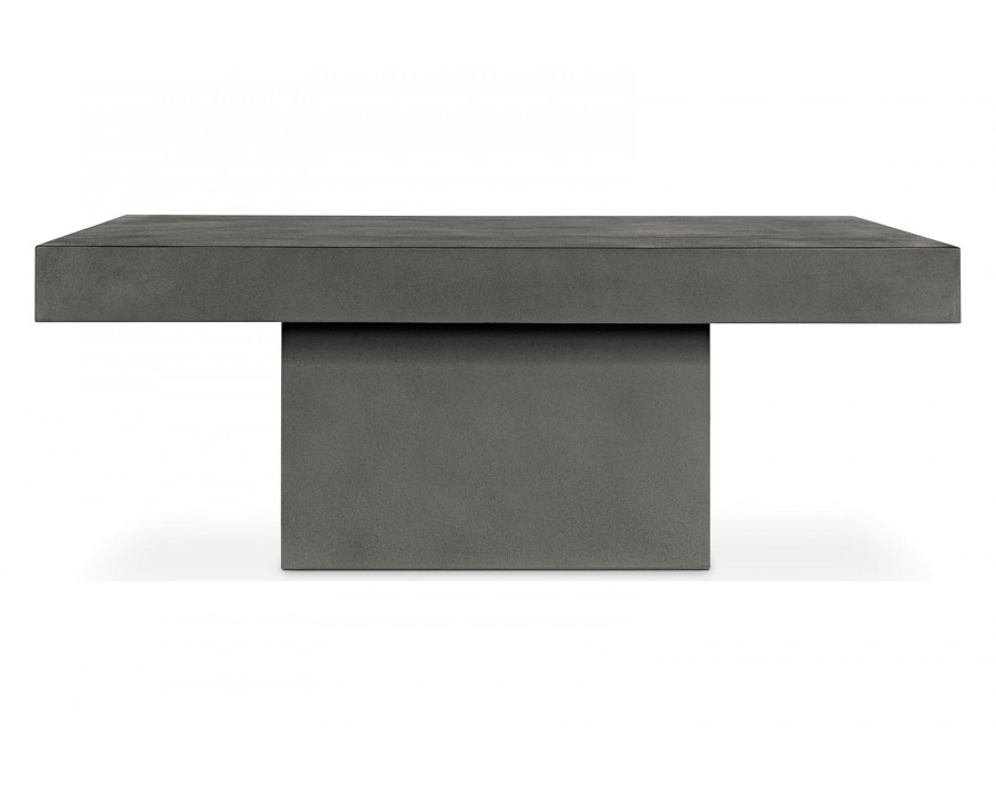 Moe's - Maxima Outdoor Coffee Table in Gray