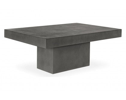 Moe's - Maxima Outdoor Coffee Table in Gray