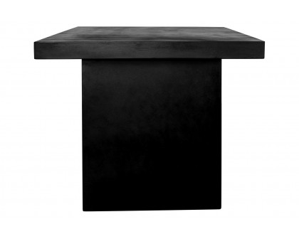 Moe's Aurelius 2 Outdoor Dining Table - Black