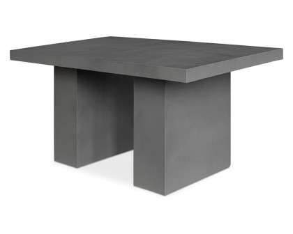 Moe's Aurelius 2 Outdoor Dining Table - Dark Gray