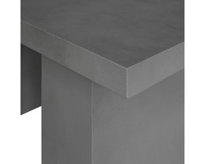 Moe's Aurelius 2 Outdoor Dining Table - Dark Gray