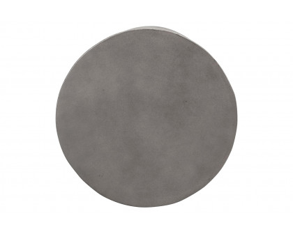 Moe's Hourglass Outdoor Stool - Dark Gray