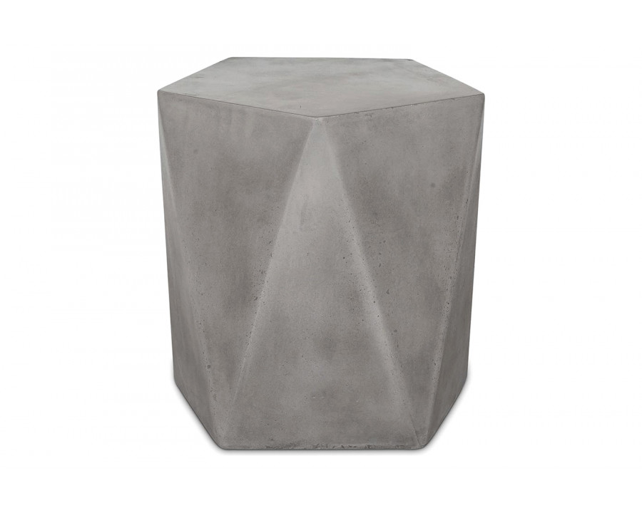 Moe's - Gem Outdoor Stool in Gray