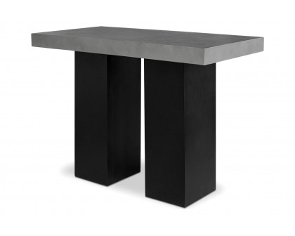 Moe's - Lithic Outdoor Bar Table in Gray