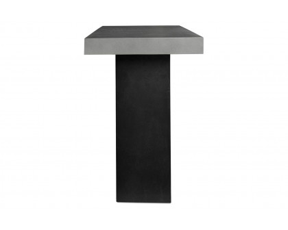 Moe's - Lithic Outdoor Bar Table in Gray