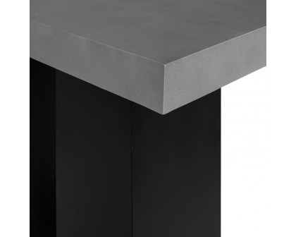 Moe's - Lithic Outdoor Bar Table in Gray