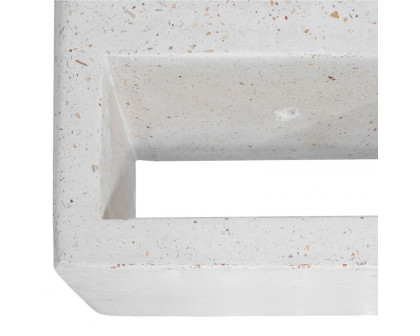 Moe's Bristol Planter - Cream White