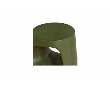 Moe's Rothko Outdoor Stool - Green