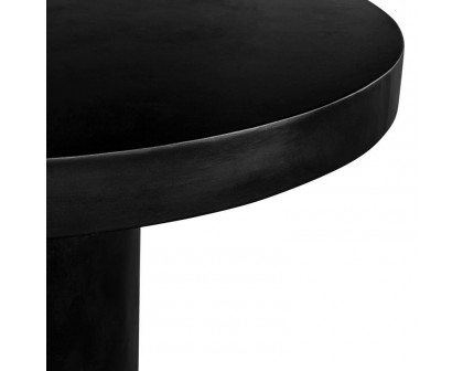 Moe's Cassius Round Outdoor Dining Table - Black