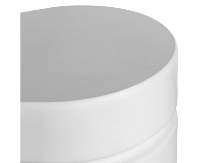 Moe's Whim Accent Table - White