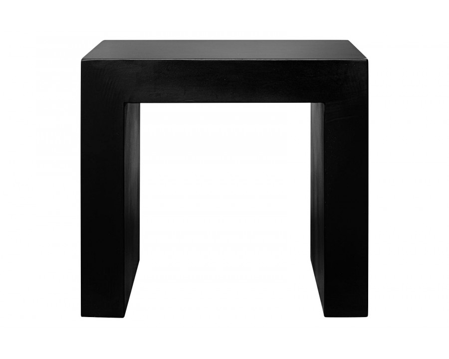 Moe's Lazarus Outdoor Stool - Black