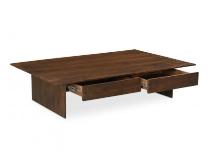 Moe's - Everett Modern Coffee Table in Dark Brown