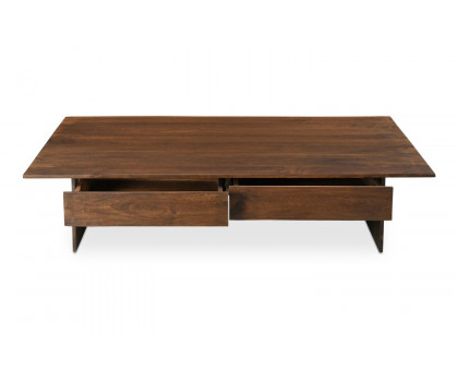 Moe's - Everett Modern Coffee Table in Dark Brown