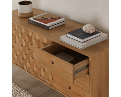 Moe's O2 Sideboard - Light Brown