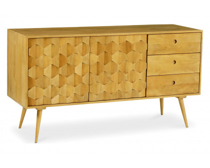 Moe's O2 Sideboard - Light Brown