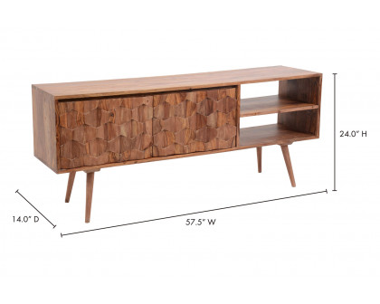 Moe's O2 TV Cabinet - Natural