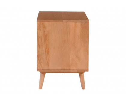 Moe's O2 1 Drawer Nightstand - Light Brown