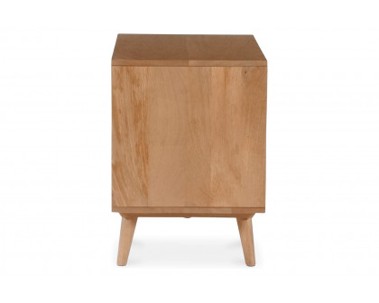 Moe's O2 1 Drawer Nightstand - Light Brown