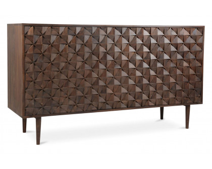 Moe's Pablo 3 Door Sideboard - Dark Brown