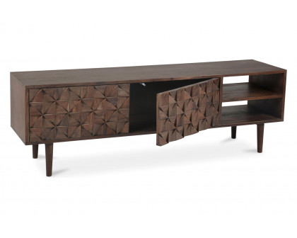 Moe's™ Pablo Entertainment Unit - Dark Brown