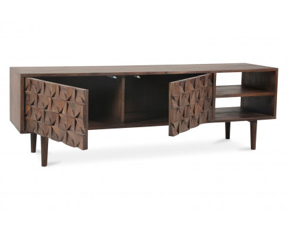 Moe's™ Pablo Entertainment Unit - Dark Brown