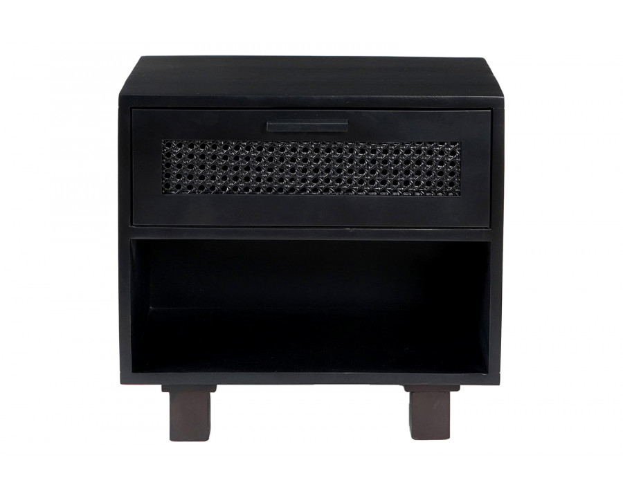 Moe's Ashton 1 Drawer Nightstand - Black