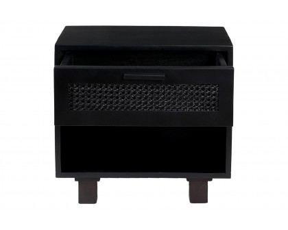 Moe's Ashton 1 Drawer Nightstand - Black