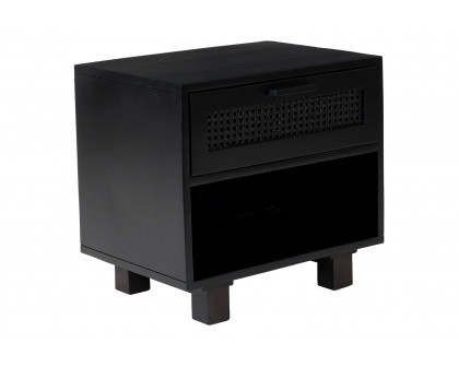 Moe's Ashton 1 Drawer Nightstand - Black