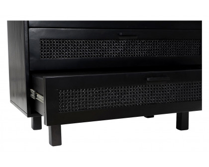 Moe's Ashton 3 Drawer Chest - Black