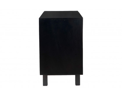 Moe's Ashton 3 Drawer Chest - Black