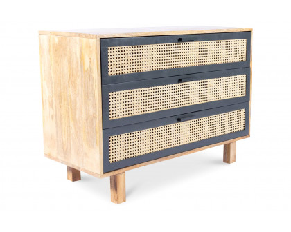 Moe's Ashton 3 Drawer Chest - Natural