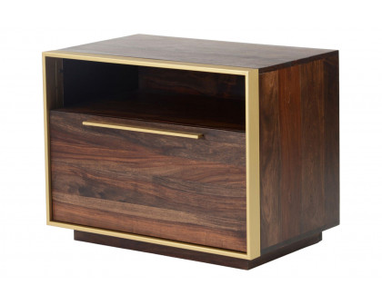 Moe's - Focus Nightstand in Brown