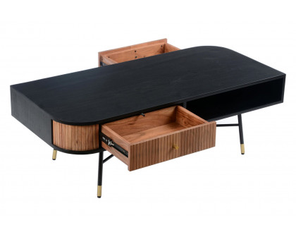 Moe's - Bezier Coffee Table in Black