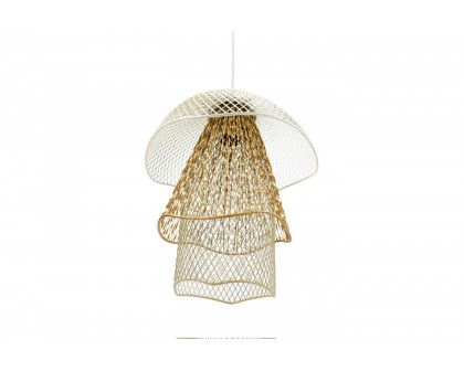 Moe's - Sella Pendant Lamp in Yellow