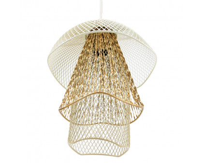 Moe's - Sella Pendant Lamp in Yellow