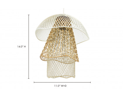 Moe's - Sella Pendant Lamp in Yellow