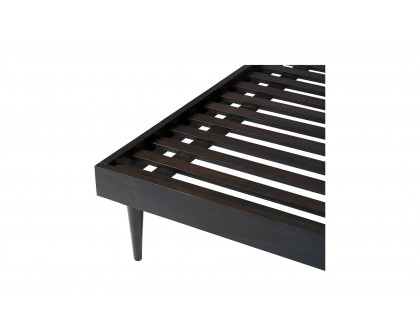 Moe's Pablo Mid-Century Modern Queen Size Bed - Black