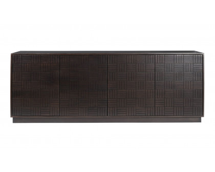 Moe's - Denman Mid-Century Modern Sideboard in Dark Brown