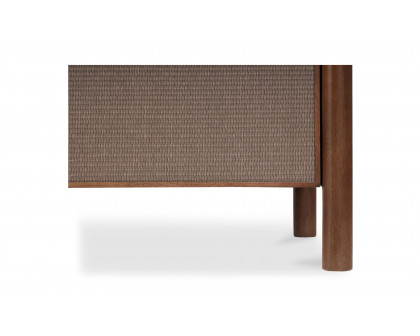 Moe's - Rye Contemporary 6 Drawers Dresser in Warm Brown