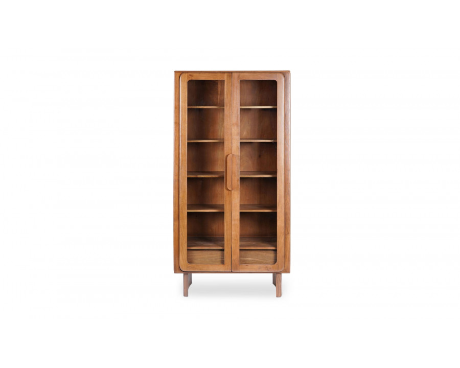 Moe's Orson Modern Tall Cabinet - Brown